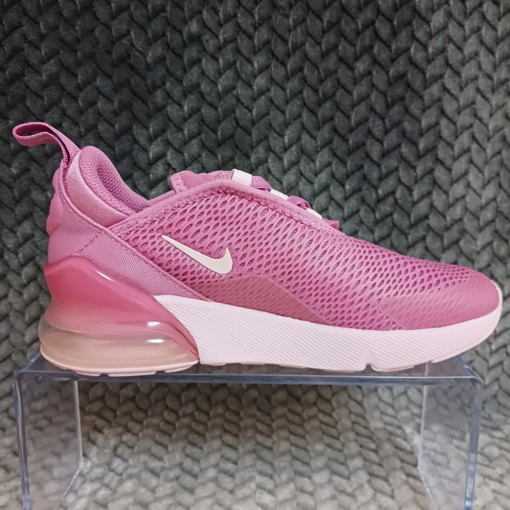 Nike Air Max 270 Pink Foam PS Walking Running Sneakers Shoes Size 1.5Y